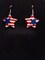 Red, White, and Blue Star Earrings product 1